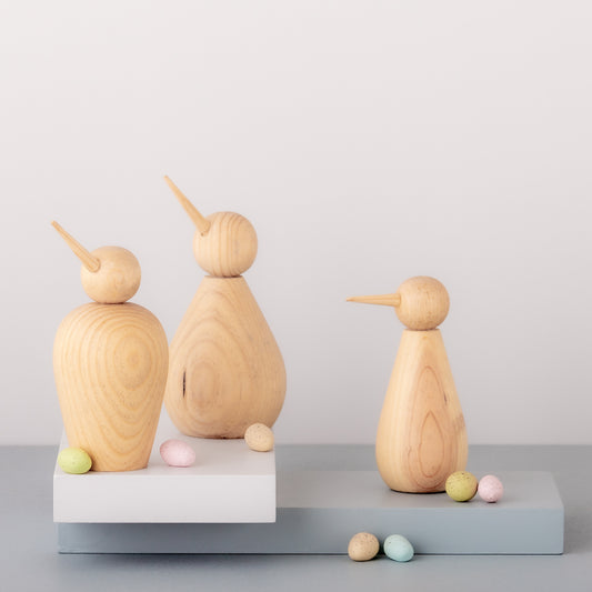 Set Pájaros Madera